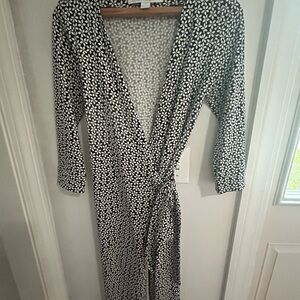 DVF size four silk wrap